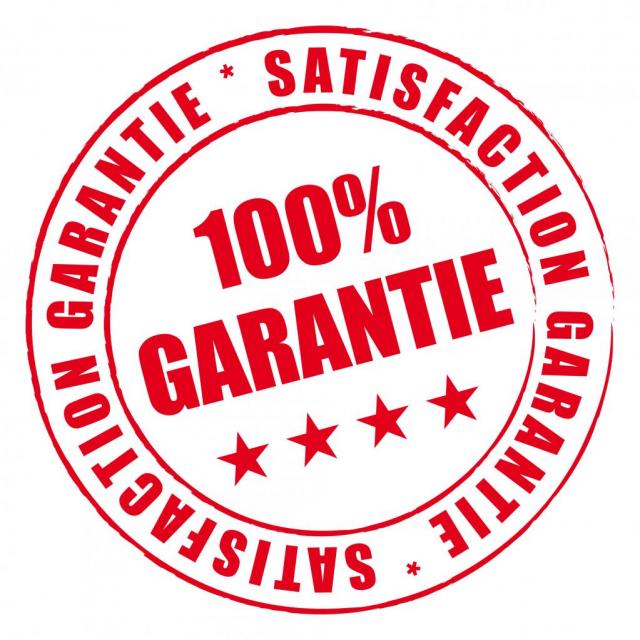 100% de satisfaction garantie !
